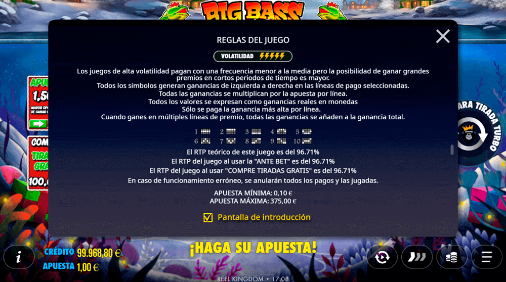 Reglas De Big Bass Christmas Bash Reglas De Big Bass Christmas Bash